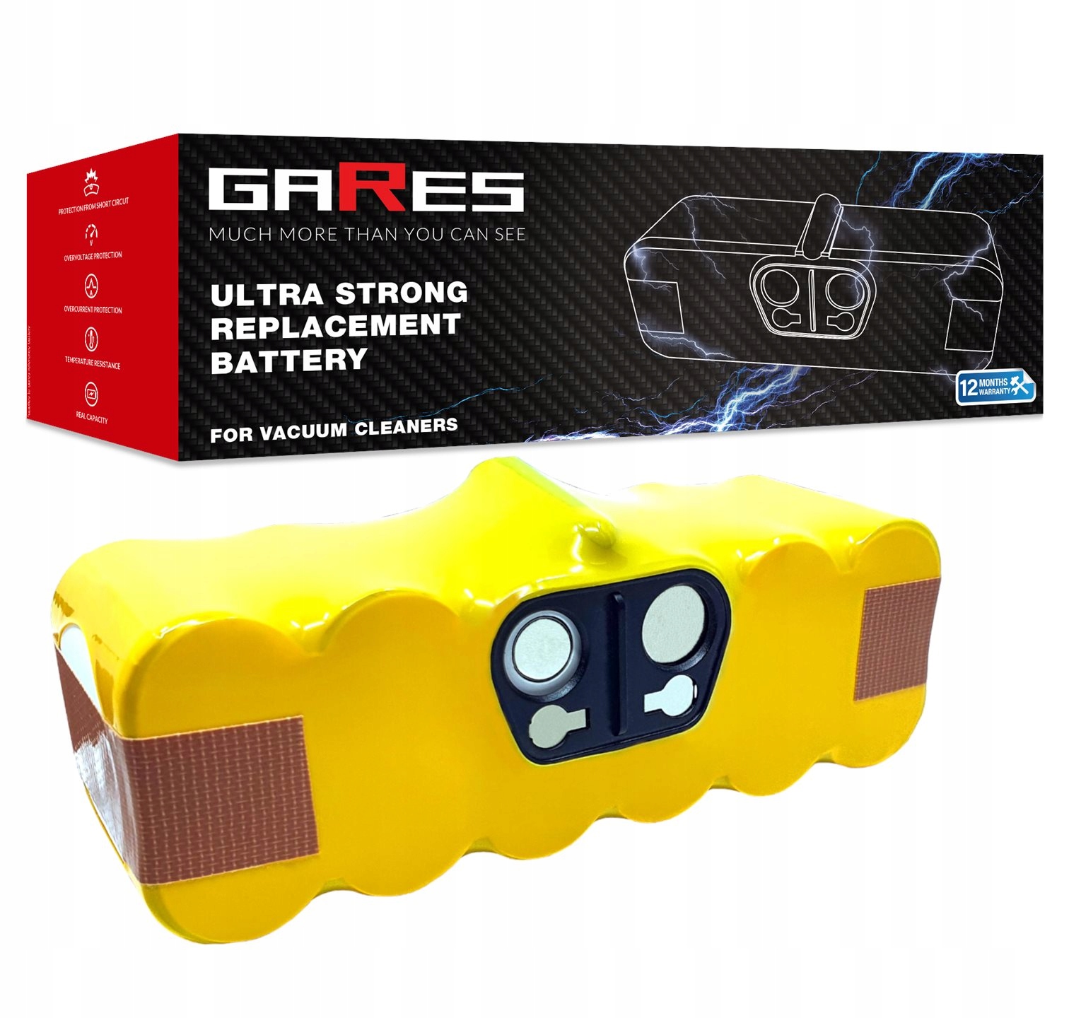 Baterie Akumulátor pro iRobot Roomba 560 620 700 800 880 14,4V 3,5Ah