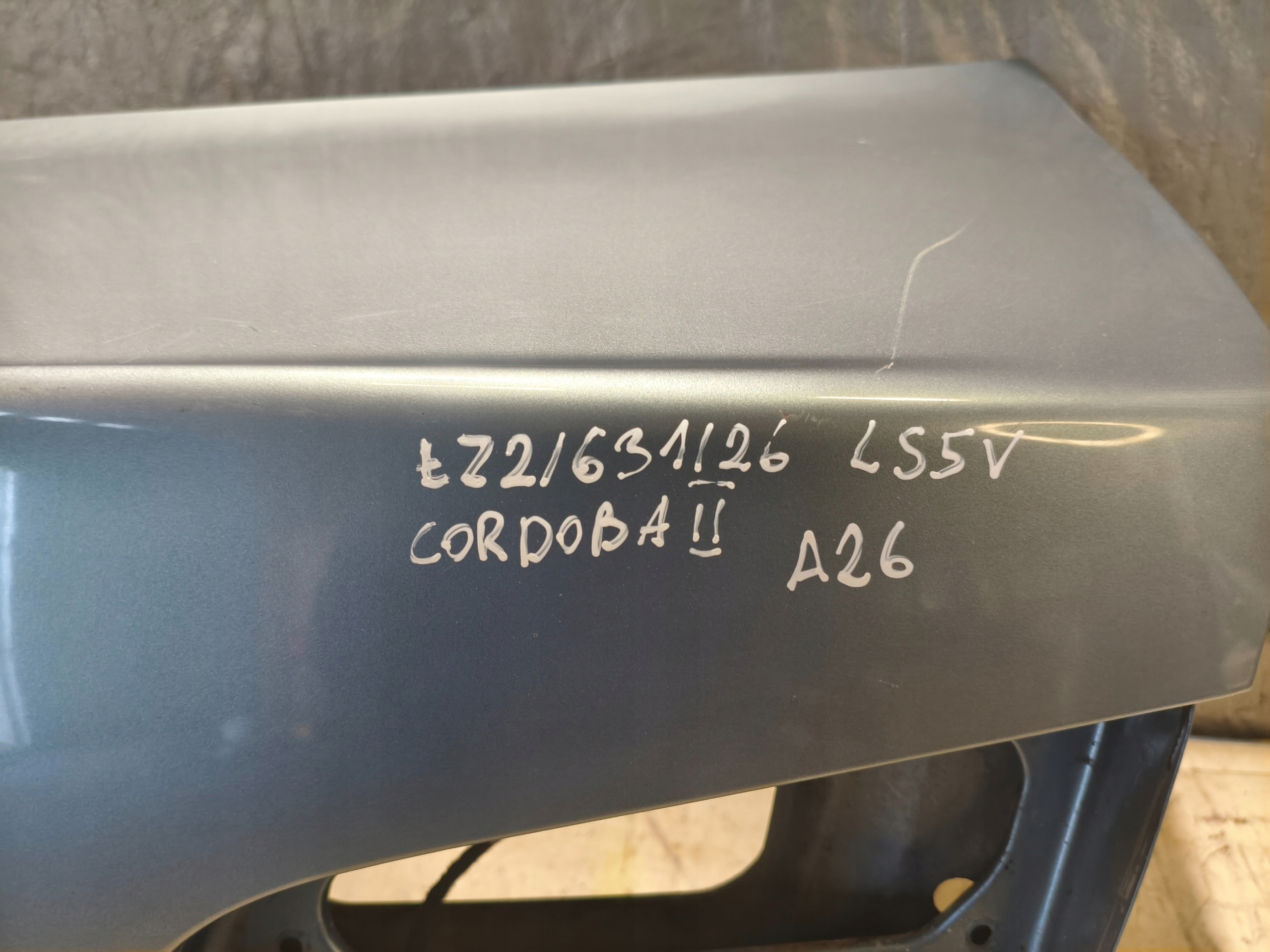 trunk door boot SEAT CORDOBA 2 II LS5V