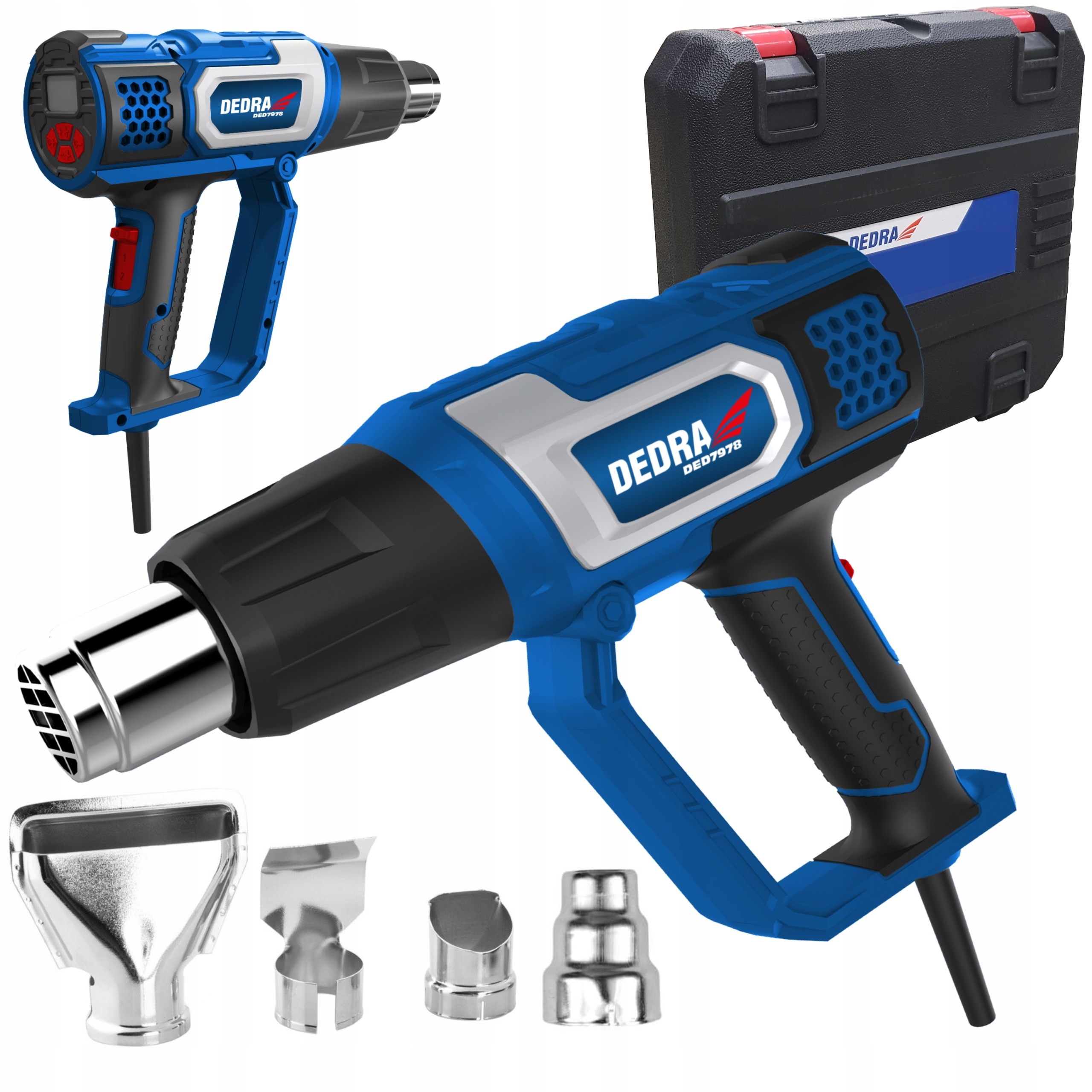 DEDRA DED7978 OPALARKA 4 DYSZE 2000W LCD +2 BIEGI