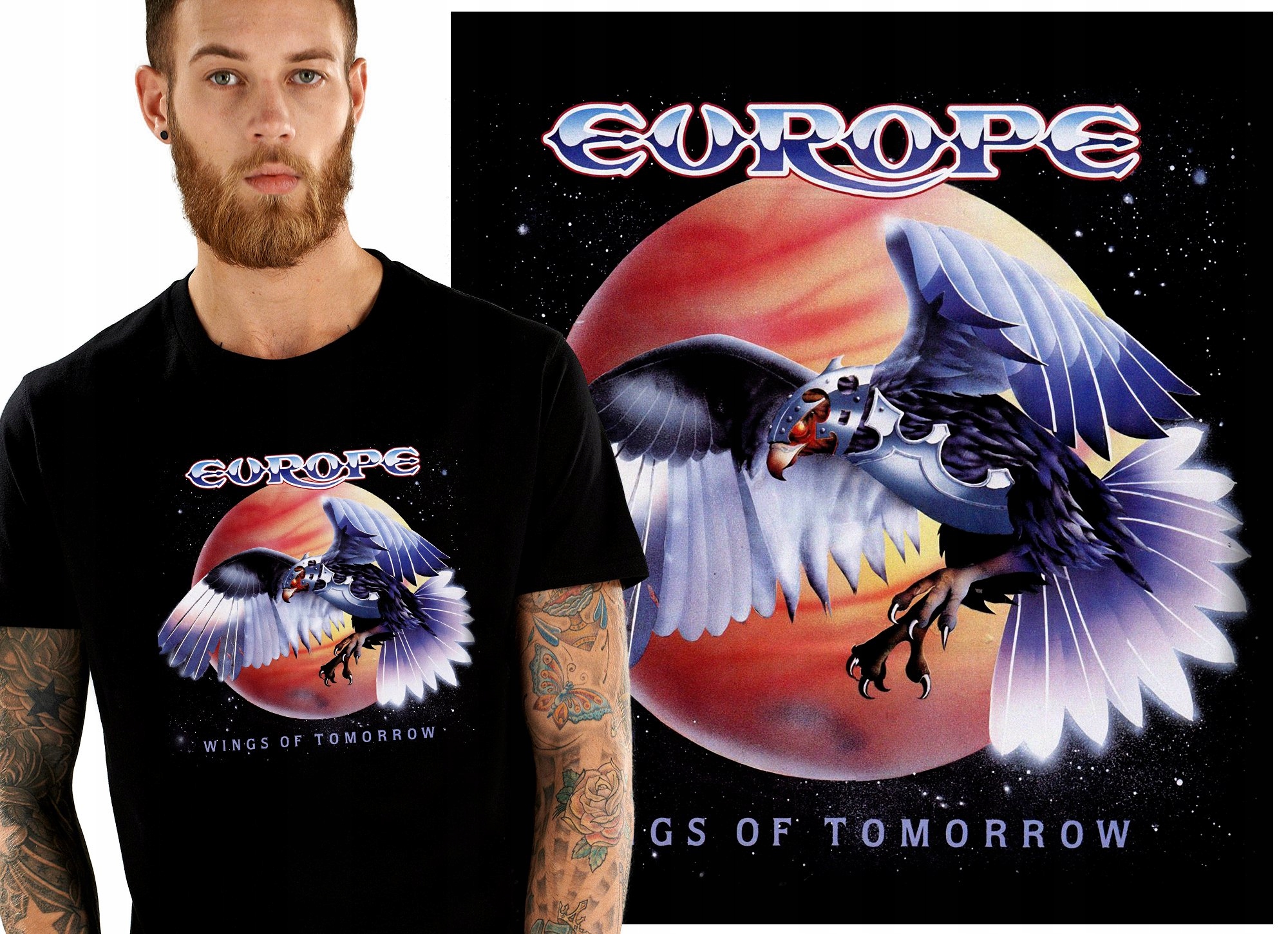 

Europe Joey Tempest Life Fest Koszulka Męska XL