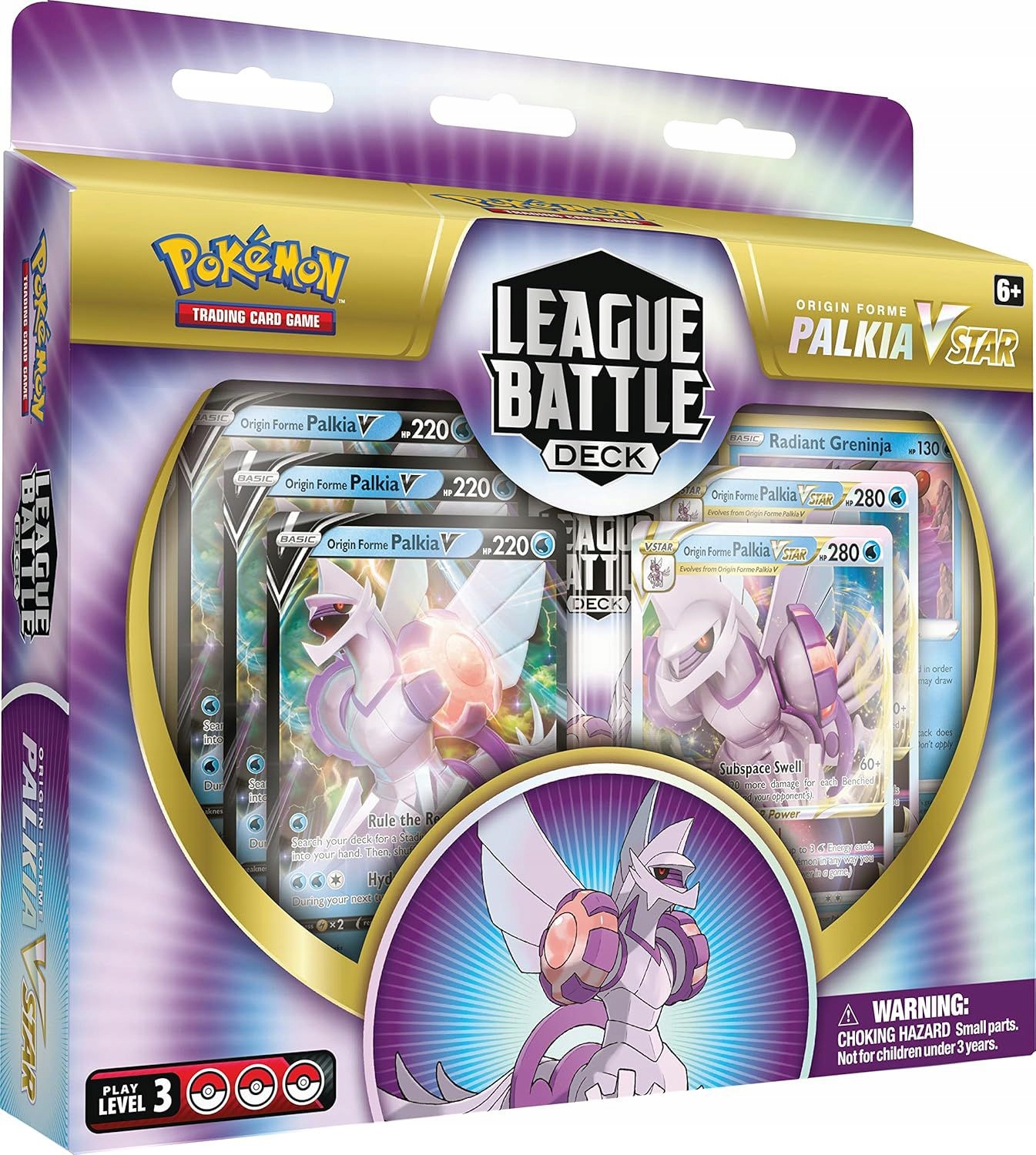 Karty Origin Forme Palkia Vstar League Battle Deck