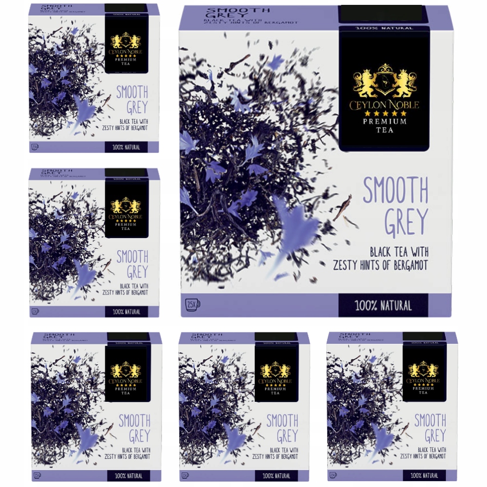Levně Premium Tea Smooth Grey 150 sáčků Čaj listový černý Earl Grey