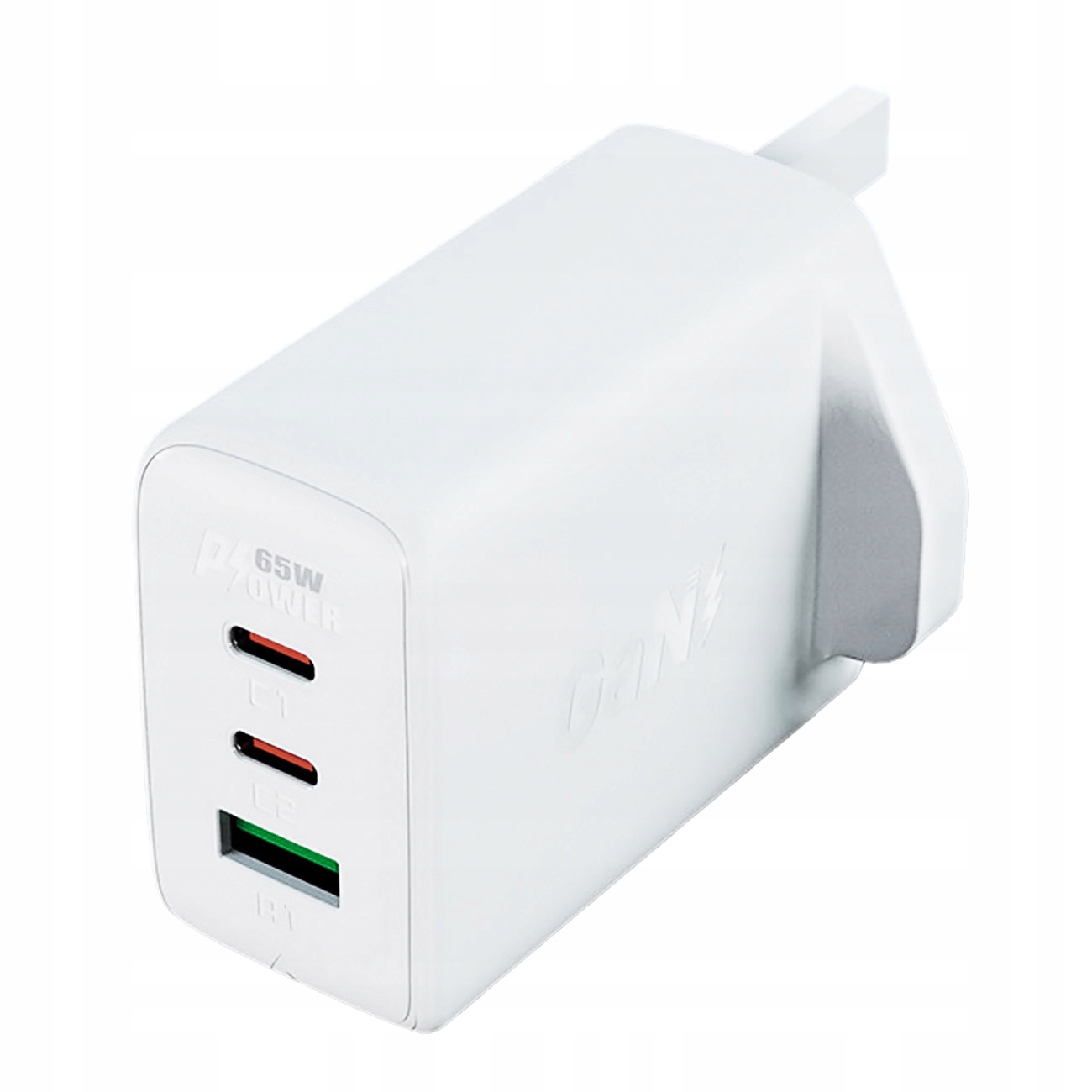 Acefast ładowarka GaN 65W 3 porty 1xUSB, 2xUSB C