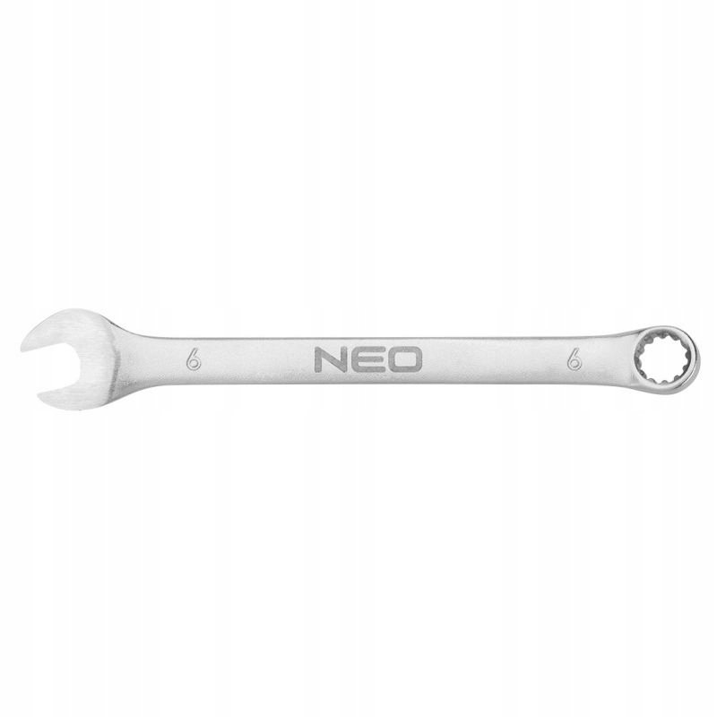 

Klucz Płaski Płasko Oczkowy 6 x 100 mm Neo CrV