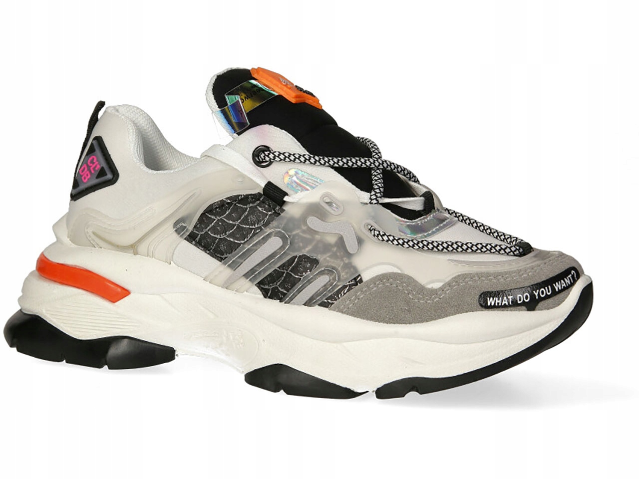 

Sneakersy Modne Wygodne Damskie Na Platformie r 36