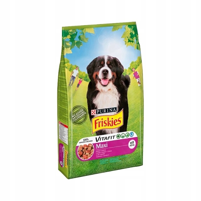 Levně Friskies Maxi Velká Plemena 10 kg hovězí maso