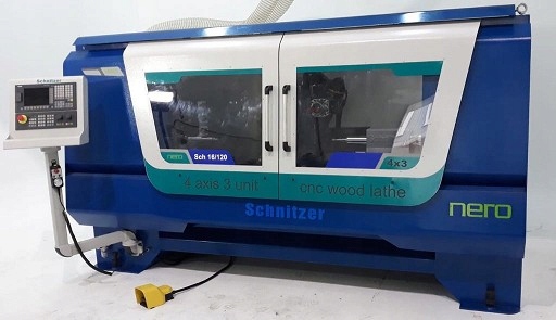 Schnitzer SCH 16120 4x3- tokarka CNC do drewna
