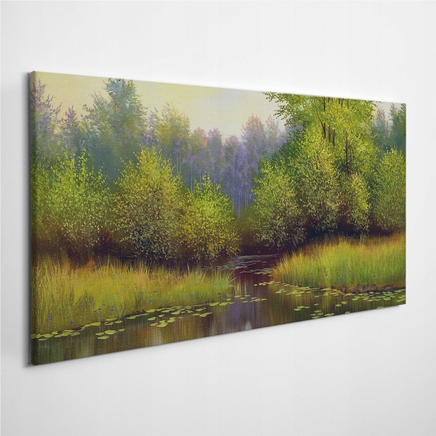 

Fotoobraz na płótnie Krajobraz Jezioro Las 120x60