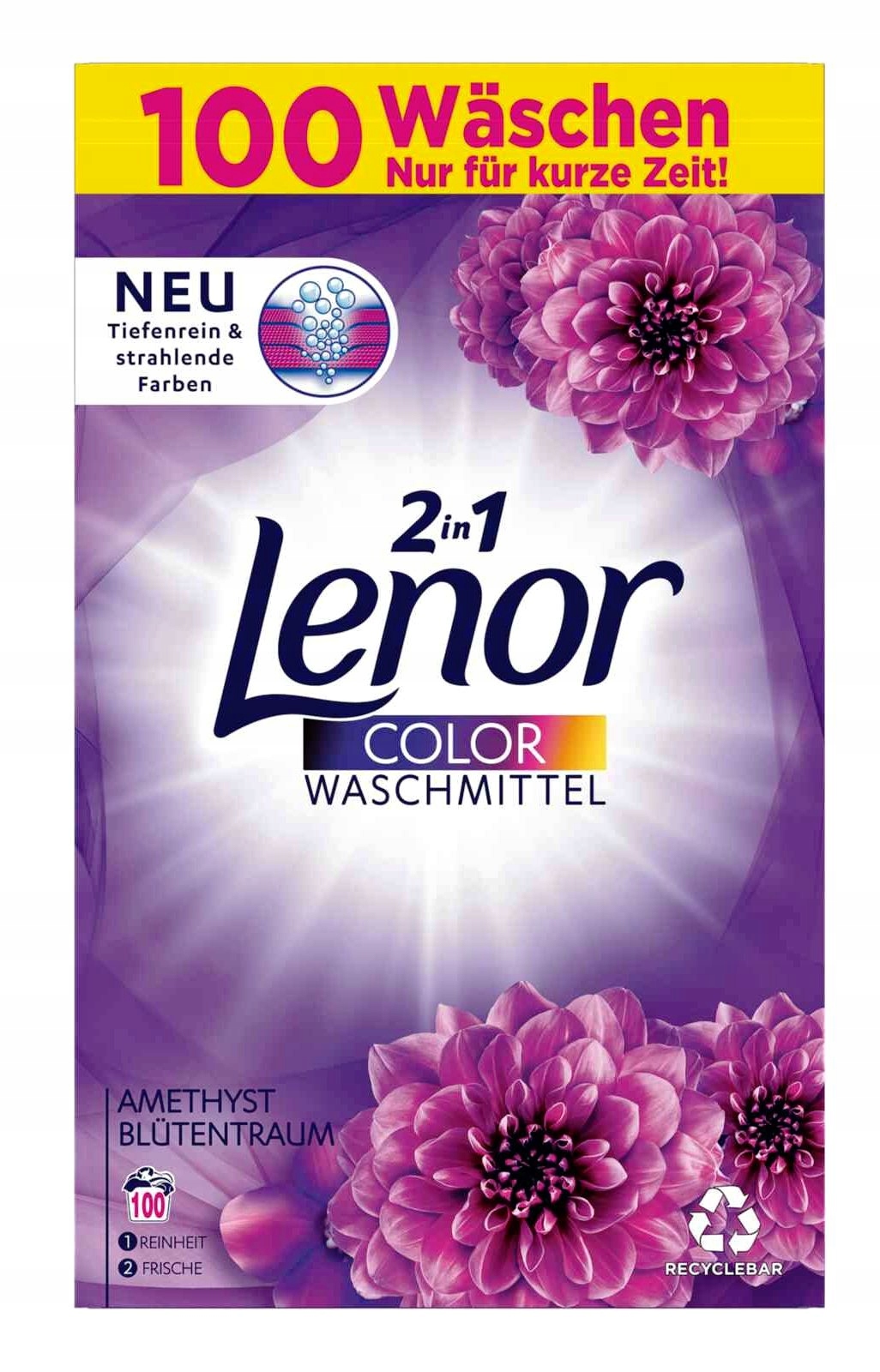 Levně Prášek na barevné prádlo Lenor Originální z Německa