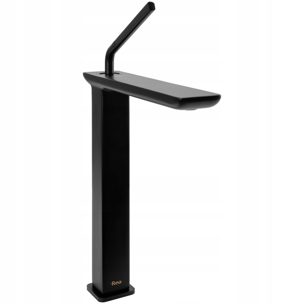 Vysoká umývadlová batéria Modo čierna (REA-B5664) /sm/