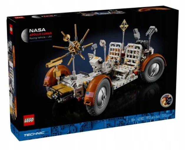 Lego 42182 Technic Nasa Apollo Vozidlo Lrv