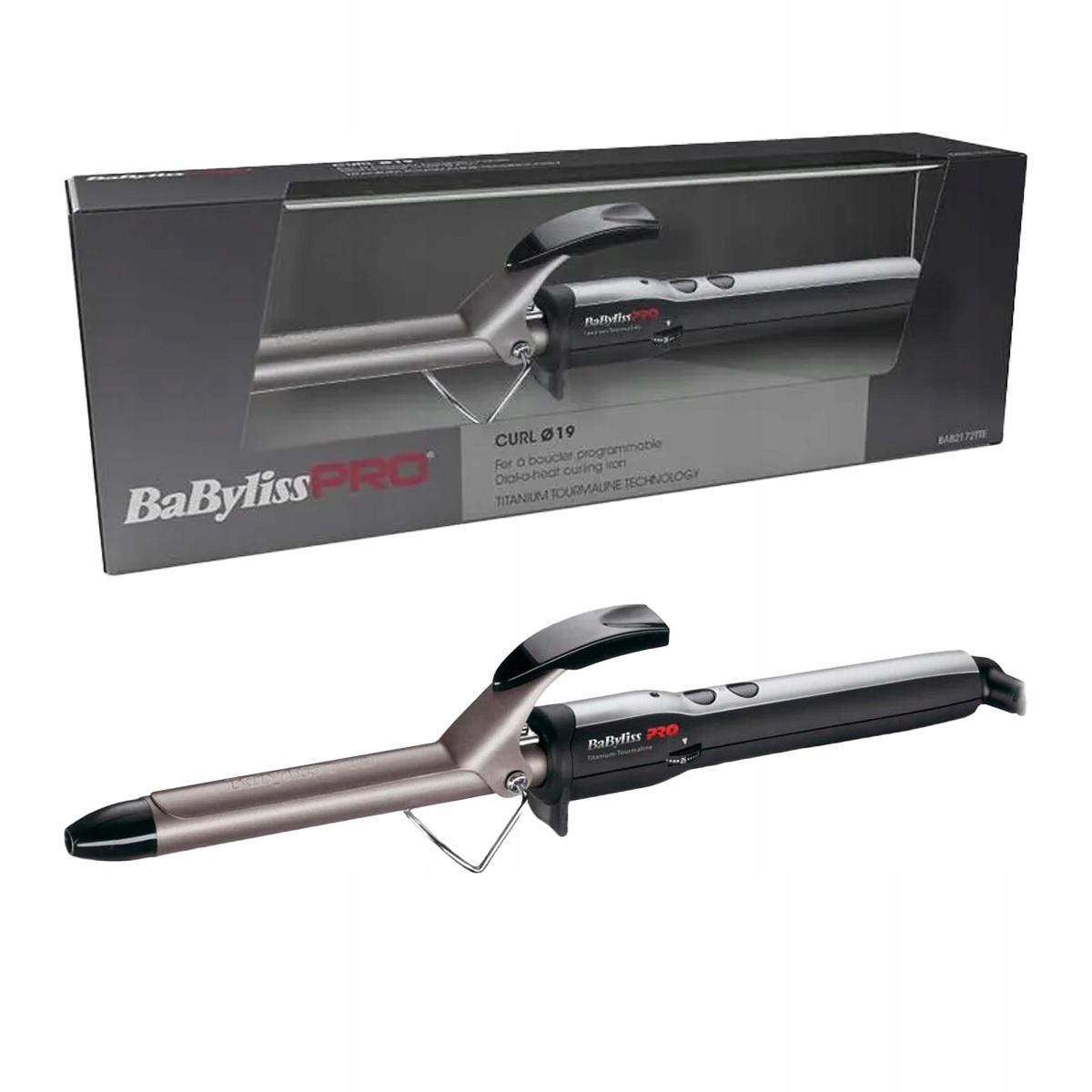 BaByliss Pro Curling Iron BAB2172TTE Ø19mm lokówka do włosów