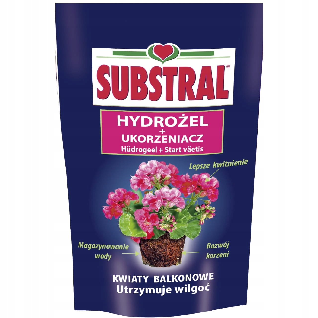 HYDROŻEL + UKORZENIACZ KWIATY BALKONOWE 100G SUBST