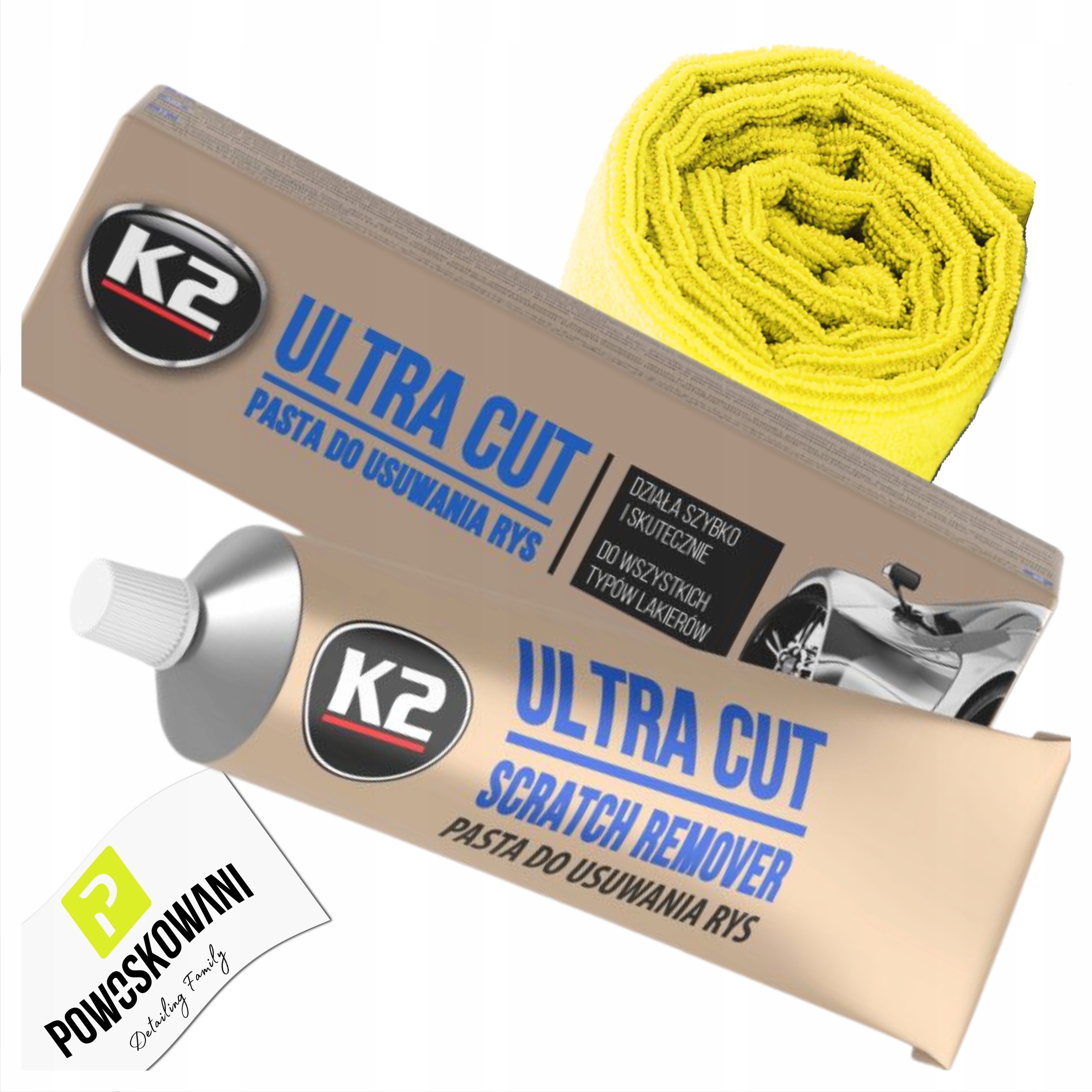 K2 Ultra Cut 100 g Pasta Polerska Do Usuwania Rys Z Lakieru K002