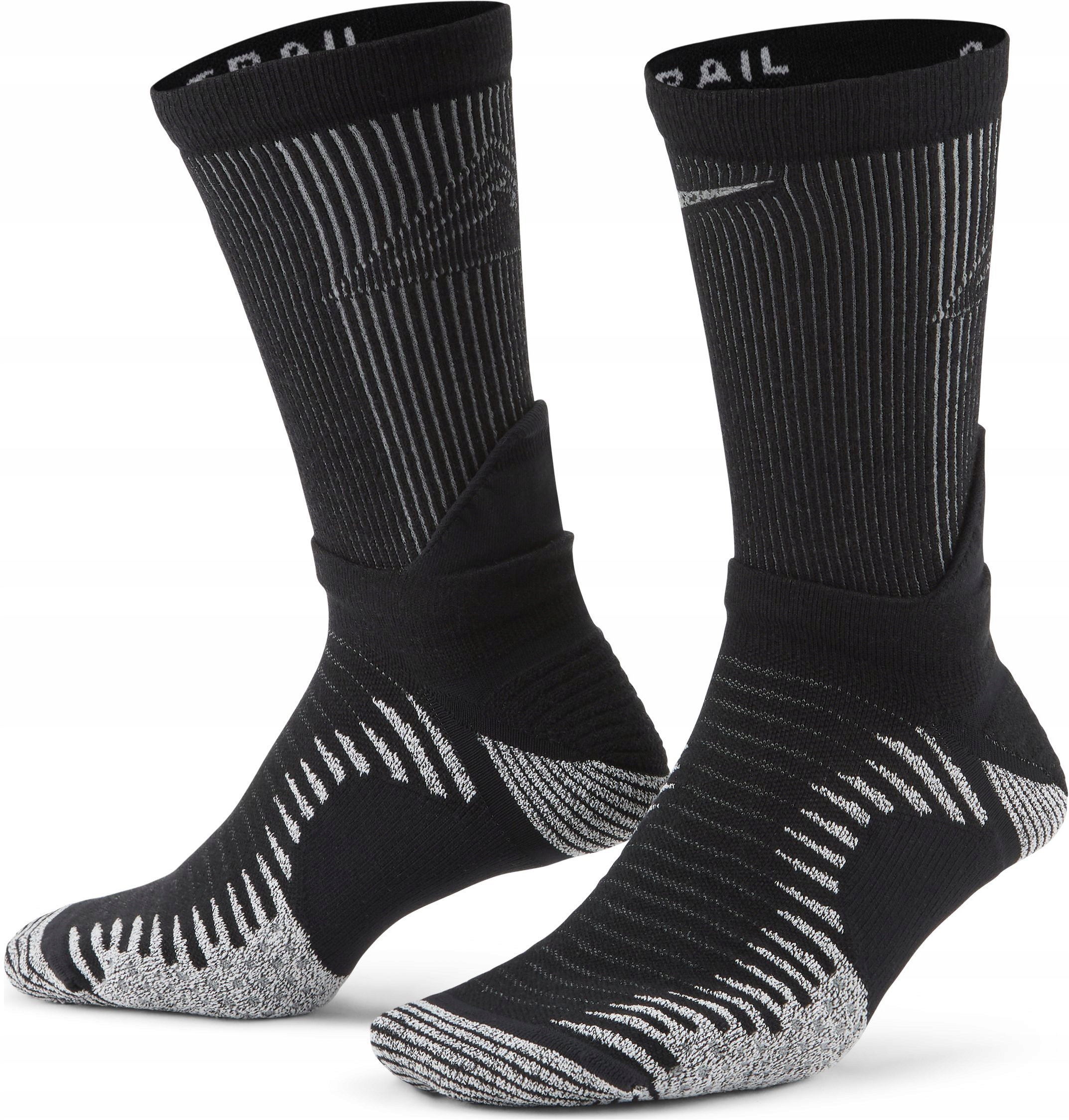 Ponožky Nike Trail Running Crew Socks, 1 pár, velikost 41-43