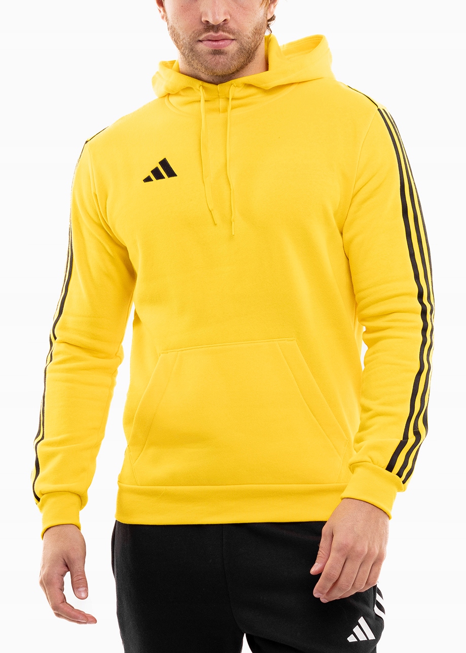 pánská mikina s kapucí adidas Sportovní bavlněná Pohodlná Tiro 23 vel L