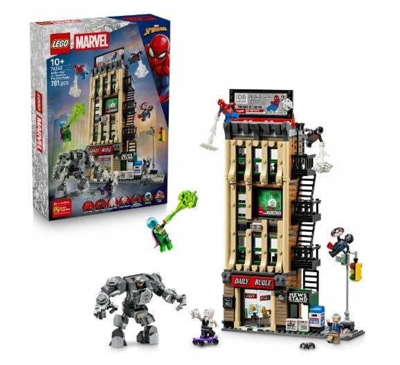 Lego(r) Heroes 76342 Spider-Man Proti Mysteriovi