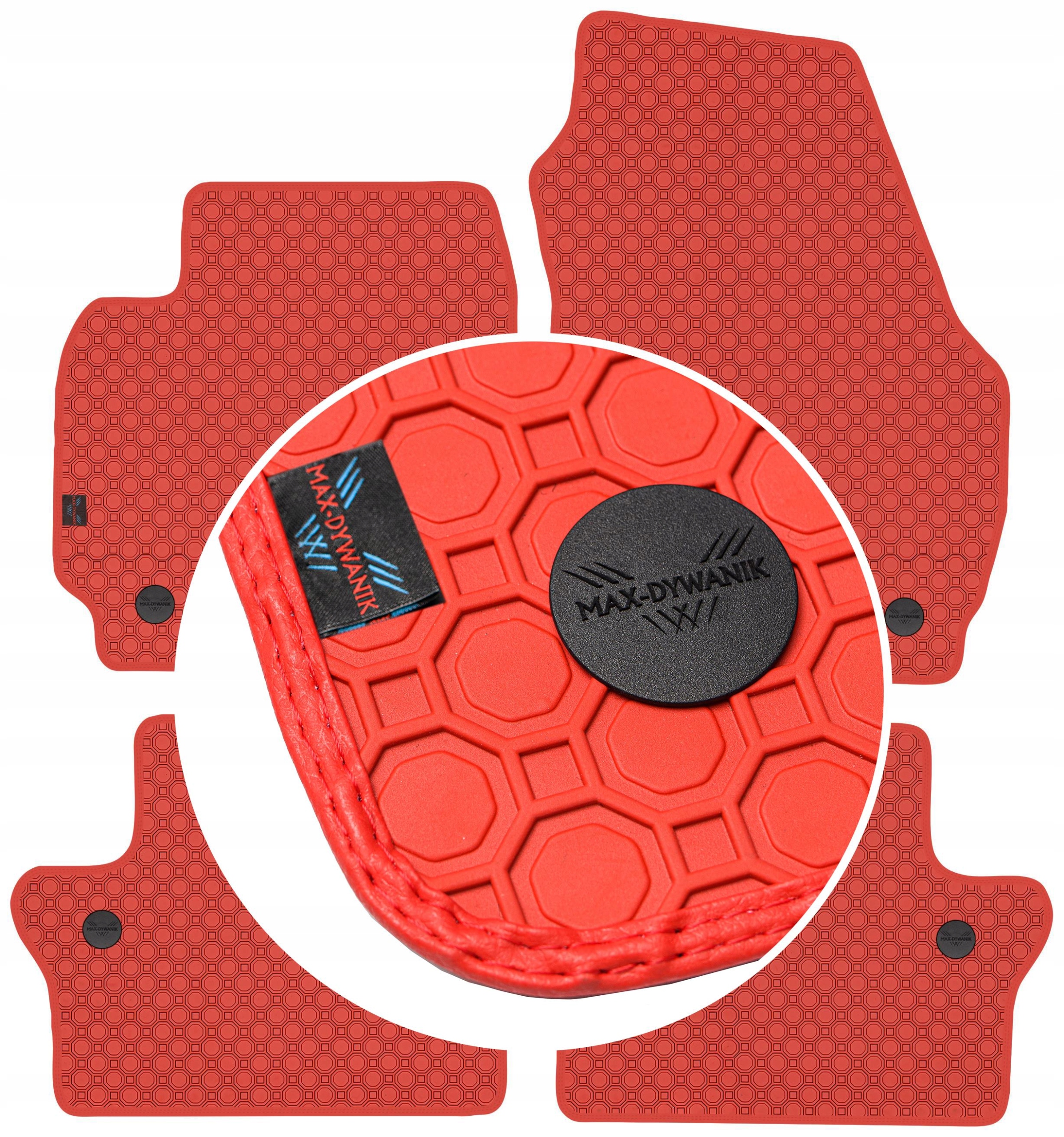 Volvo V70 III 2007-2016 Koberce Červené