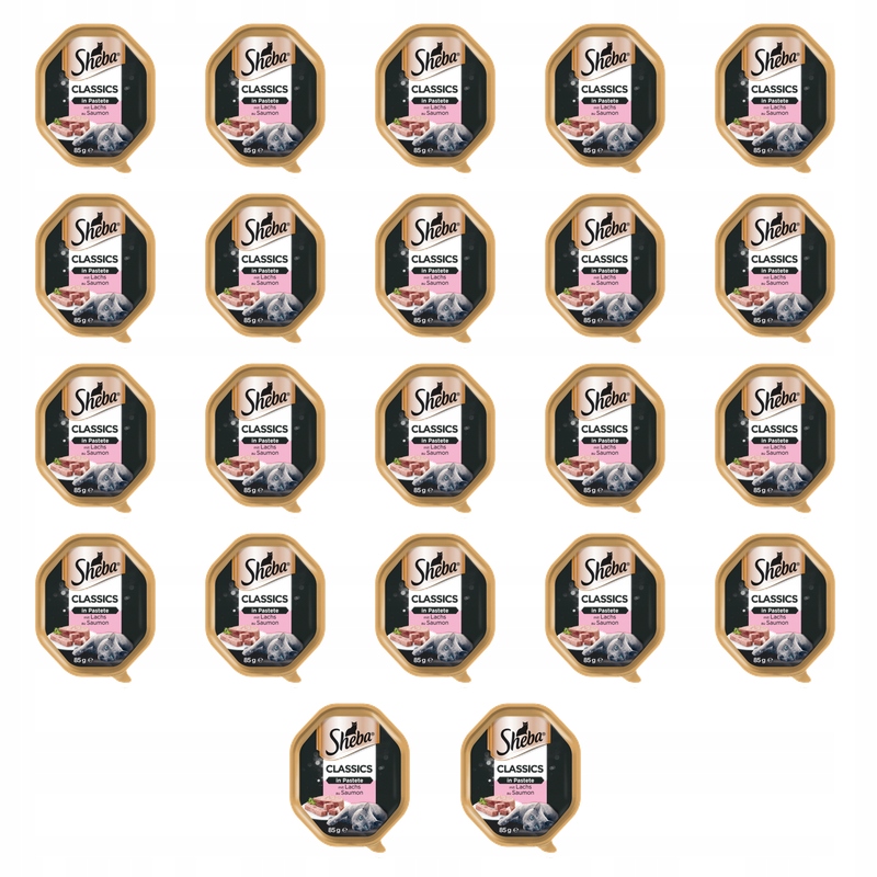 Sheba Podnosová paštika Losos 85 g X22