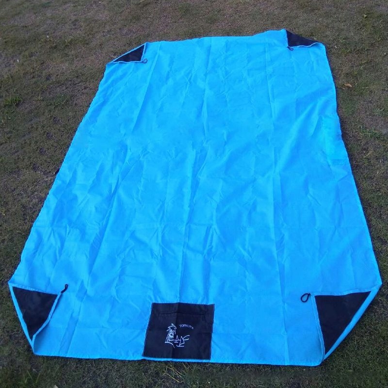 Водонепроницаемое одеяло для пикника с плащом-синий Марка другое