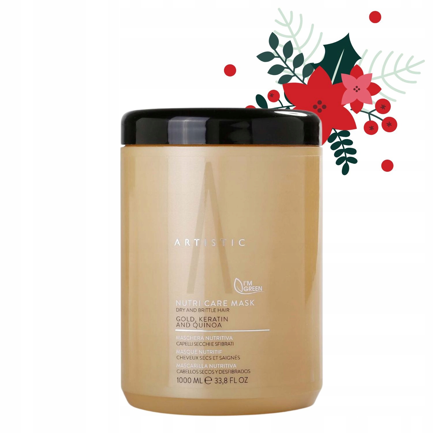 Artistic Nutri Care maska pro suché, poškozené vlasy 1000 ml