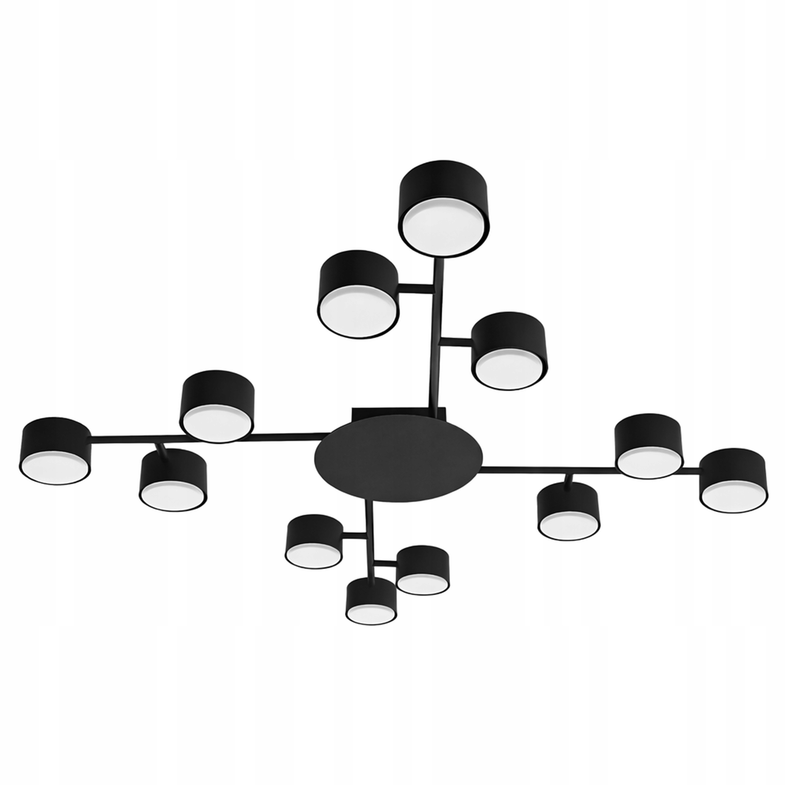 Závěsná stropní lampa Spotový lustr Pohyblivé nástěnné svítidlo Led reflektor 12x GX53