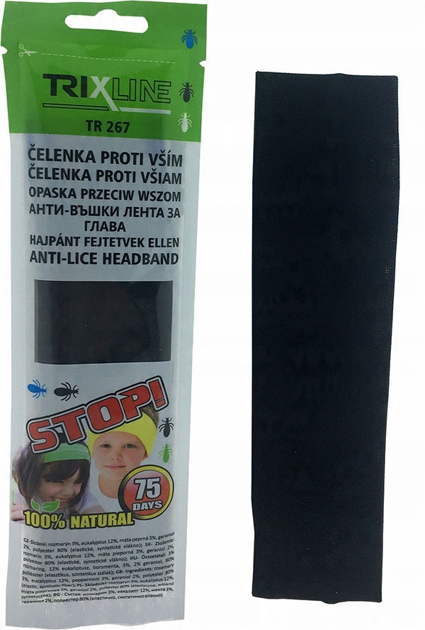 

Opaska Na Włosy Przeciw Wszom Naturalne Olejki