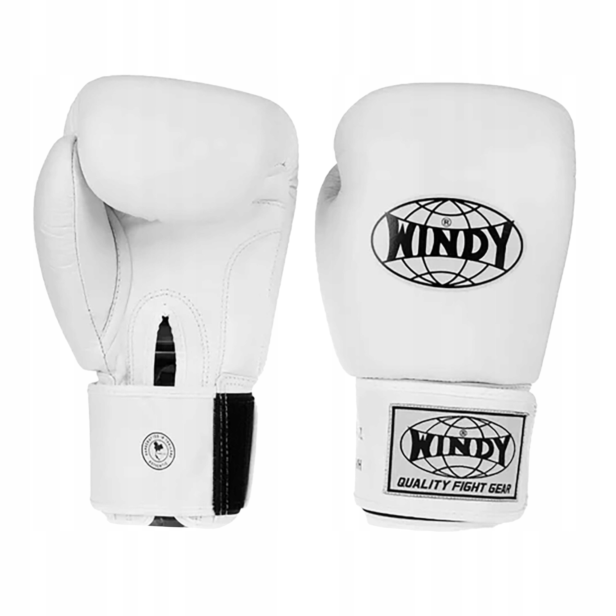 Rękawice Bokserskie Windy Classic Genuine Leather Biały 16OZ