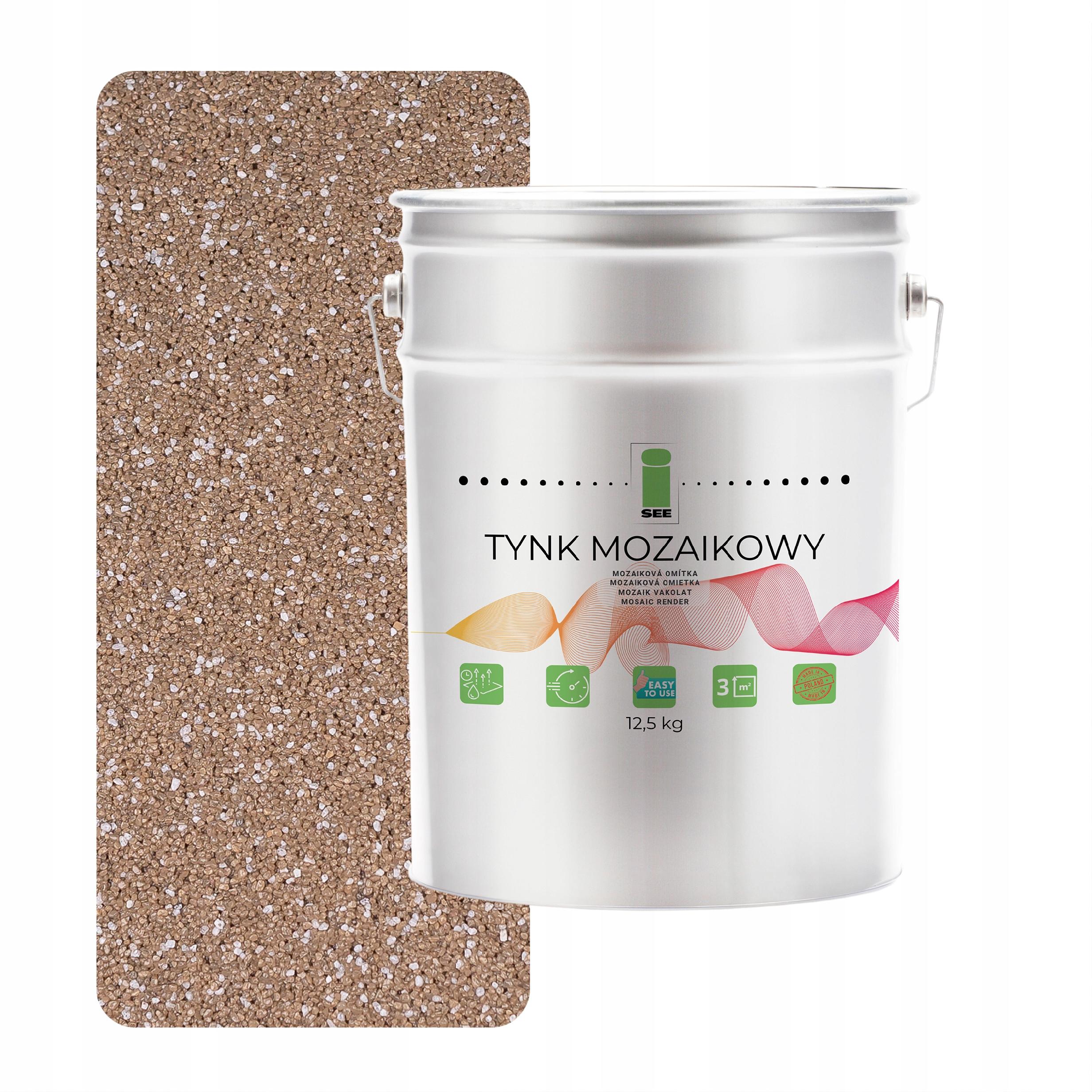 Mozaiková omítka Marmolit Pryskyřice Béžová 12,5KG Mrazuvzdorná Odolná M65