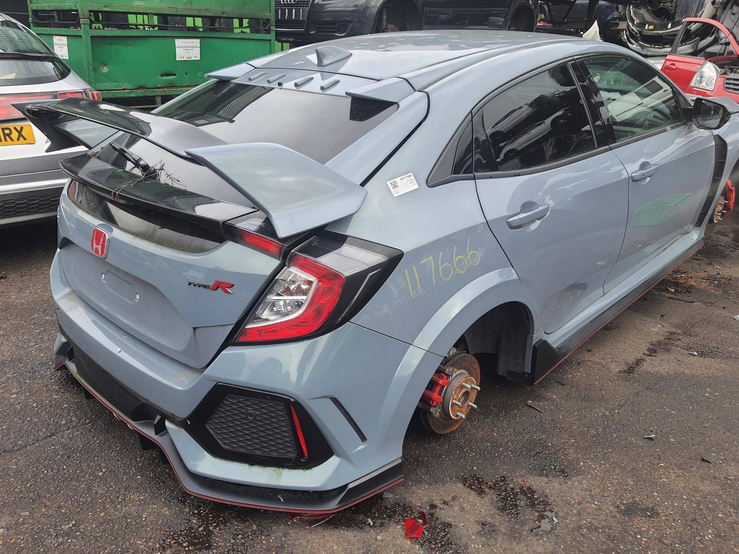 HONDA CIVIC X TYPE R NH788P 17-> Tür HB