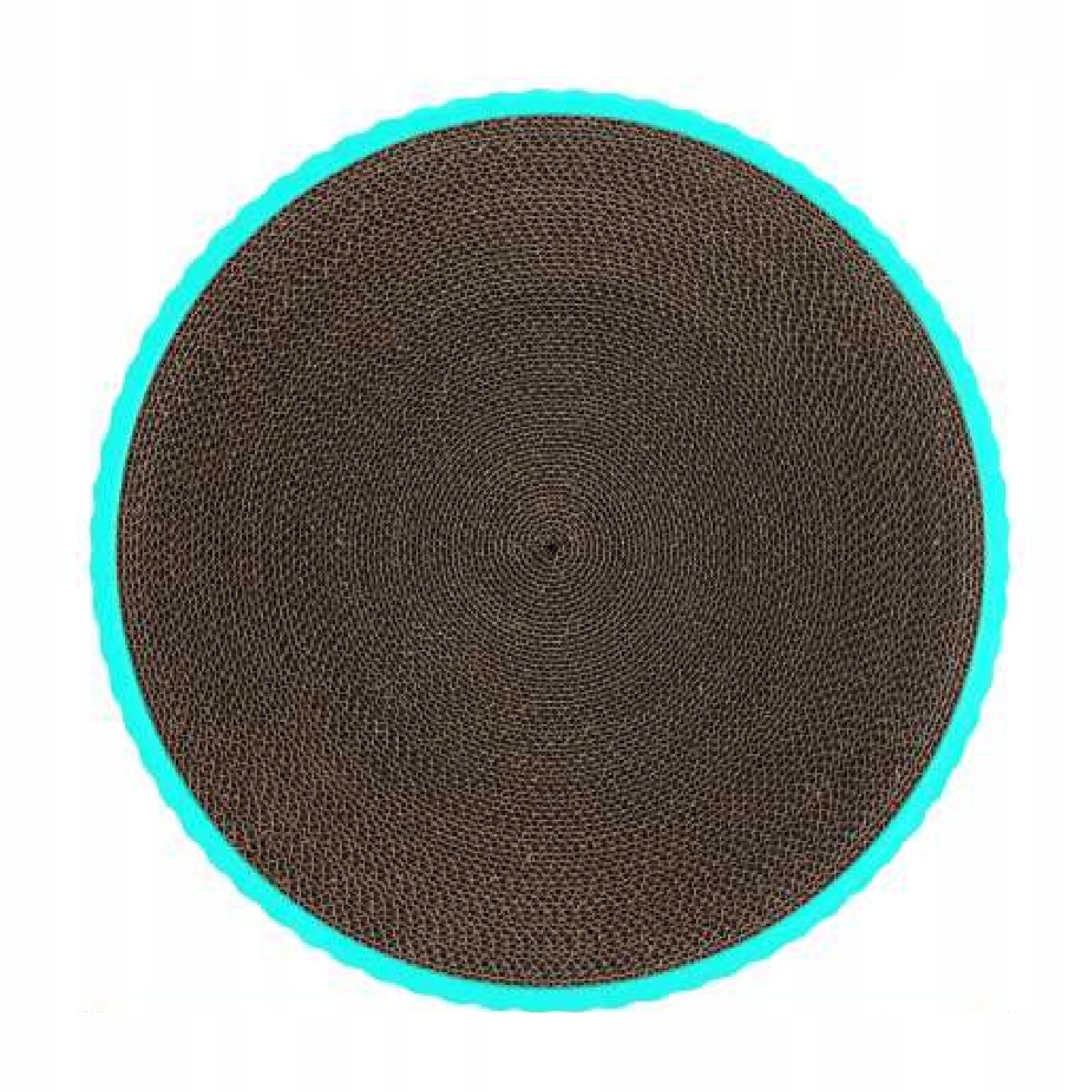 Velký škrabák pro kočky 40 cm – silný karton, vyměnitelné jádro, antistresový