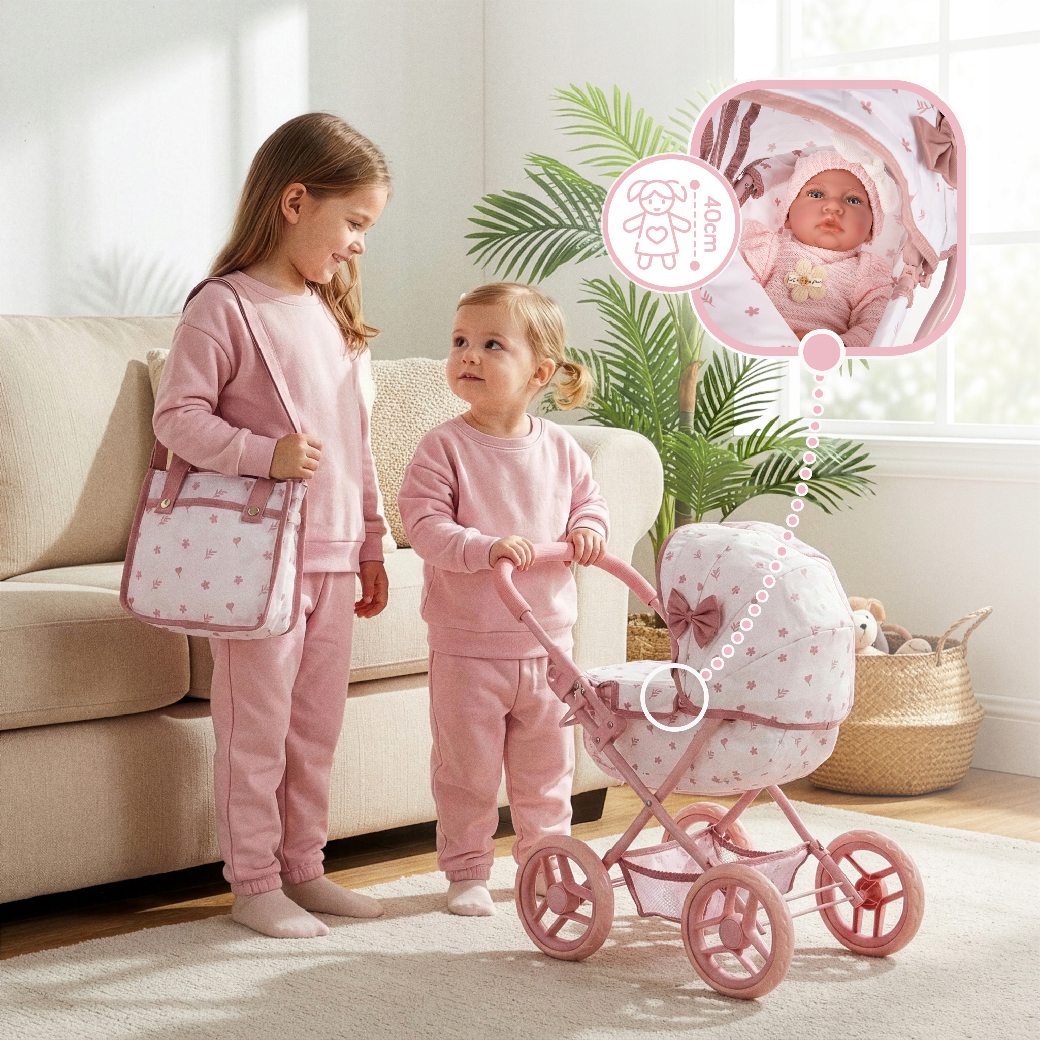 КОЛЯСКА ДЛЯ ЛЯЛЬОК ЛЮЛЬКА KINDERPLAY KP0263B EAN (GTIN) 5904100282131