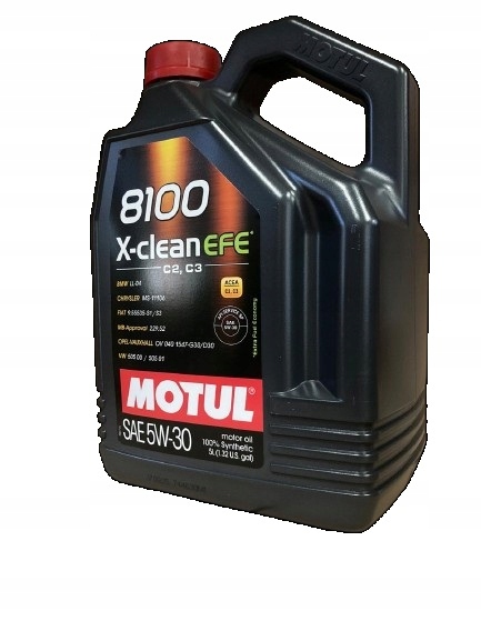 Motul 8100 X-Clean Efe C2/C3 5W30 5L