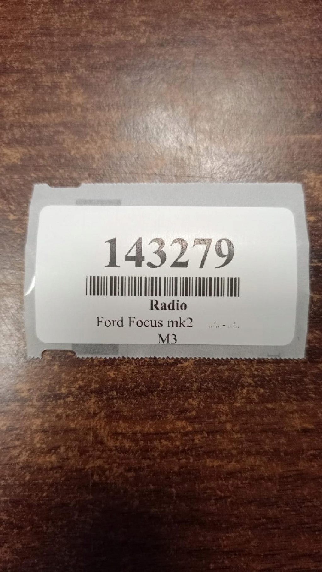 FORD FOCUS MK2 RADIO 7M5T18C815BC