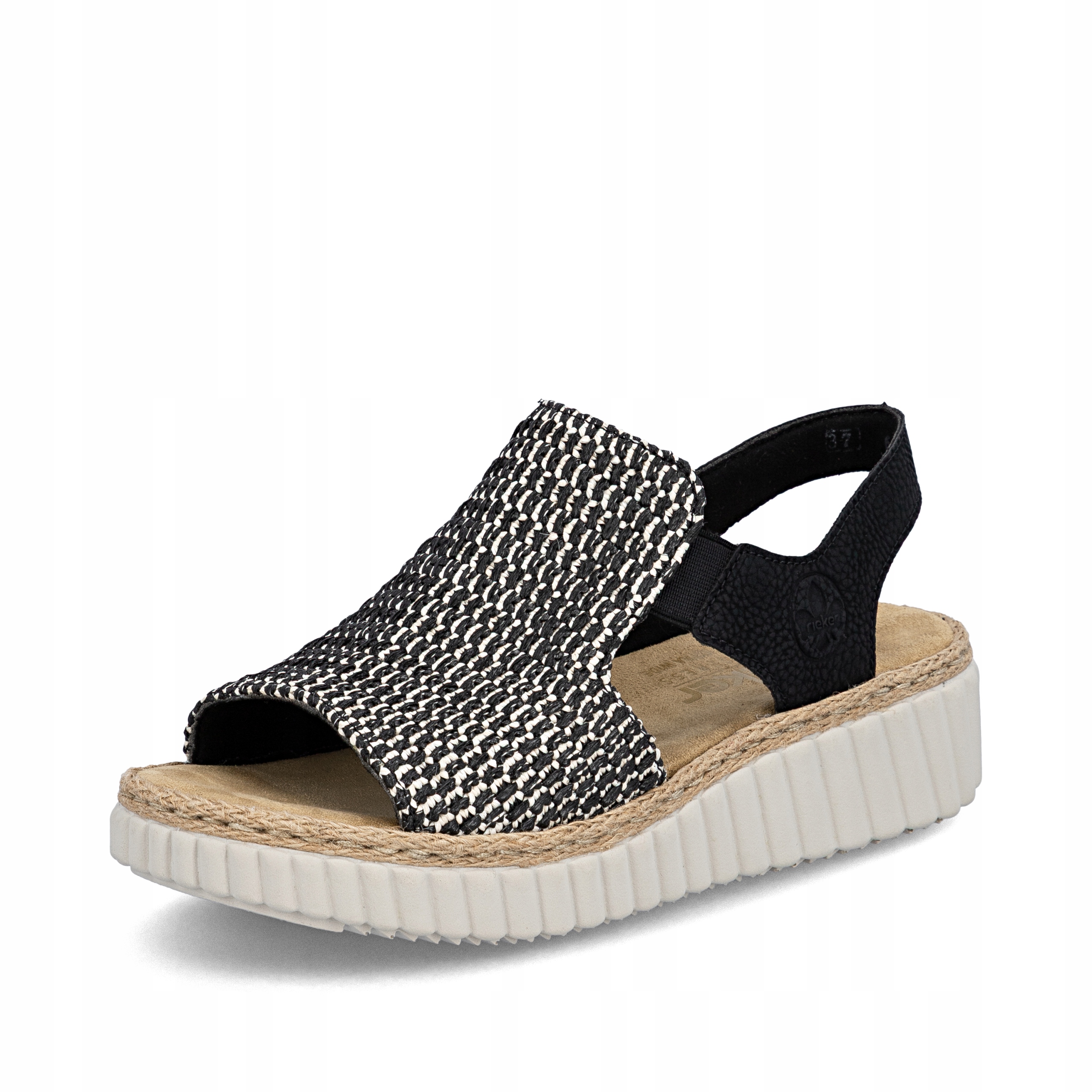 Rieker Antistress Dámské Sandály 69276-00 Černé Na Klínku vel. 38