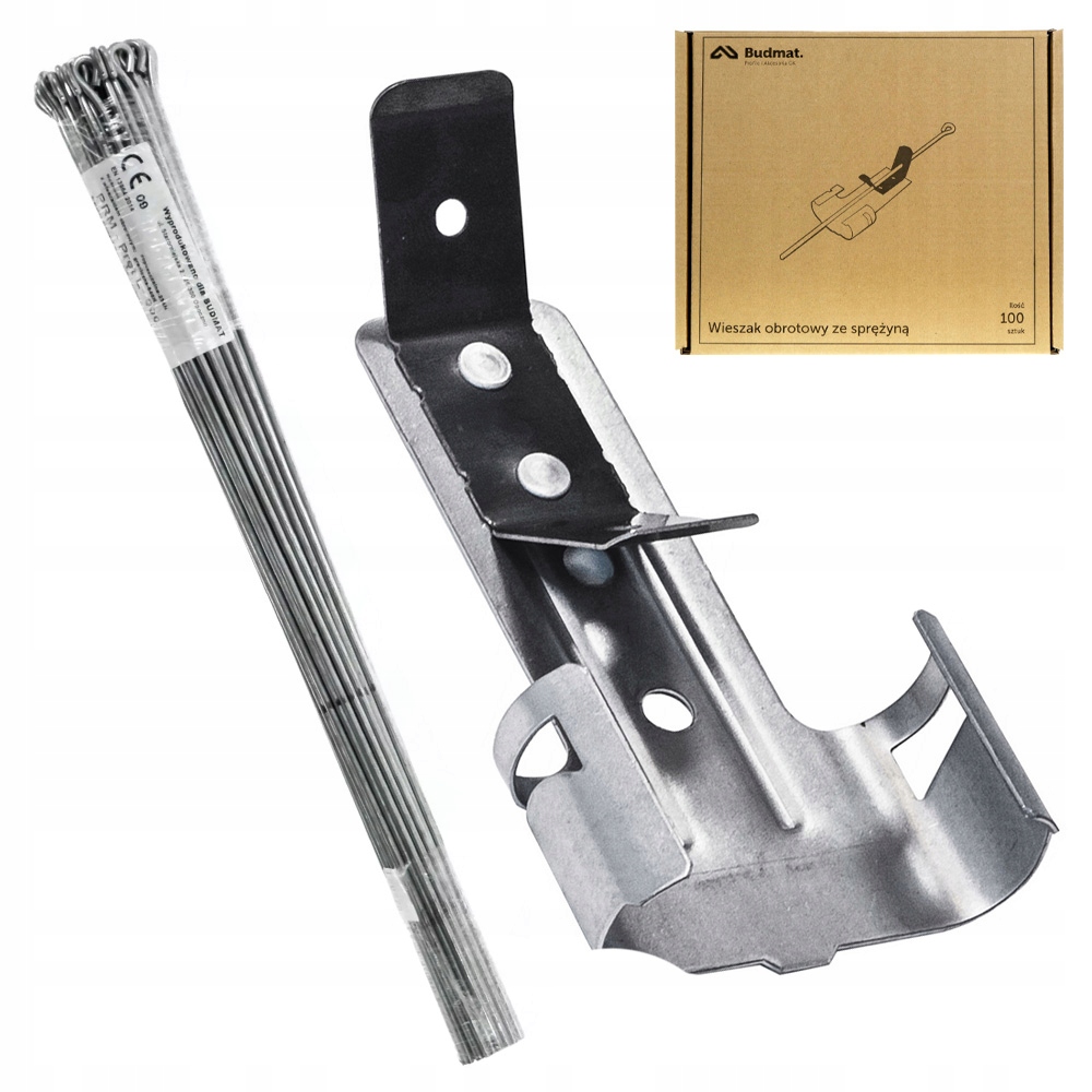 Upevňovací Tyč 500 mm Pro Gk Desky 50 Ks Otočný Věšák S Pružinou 100ks