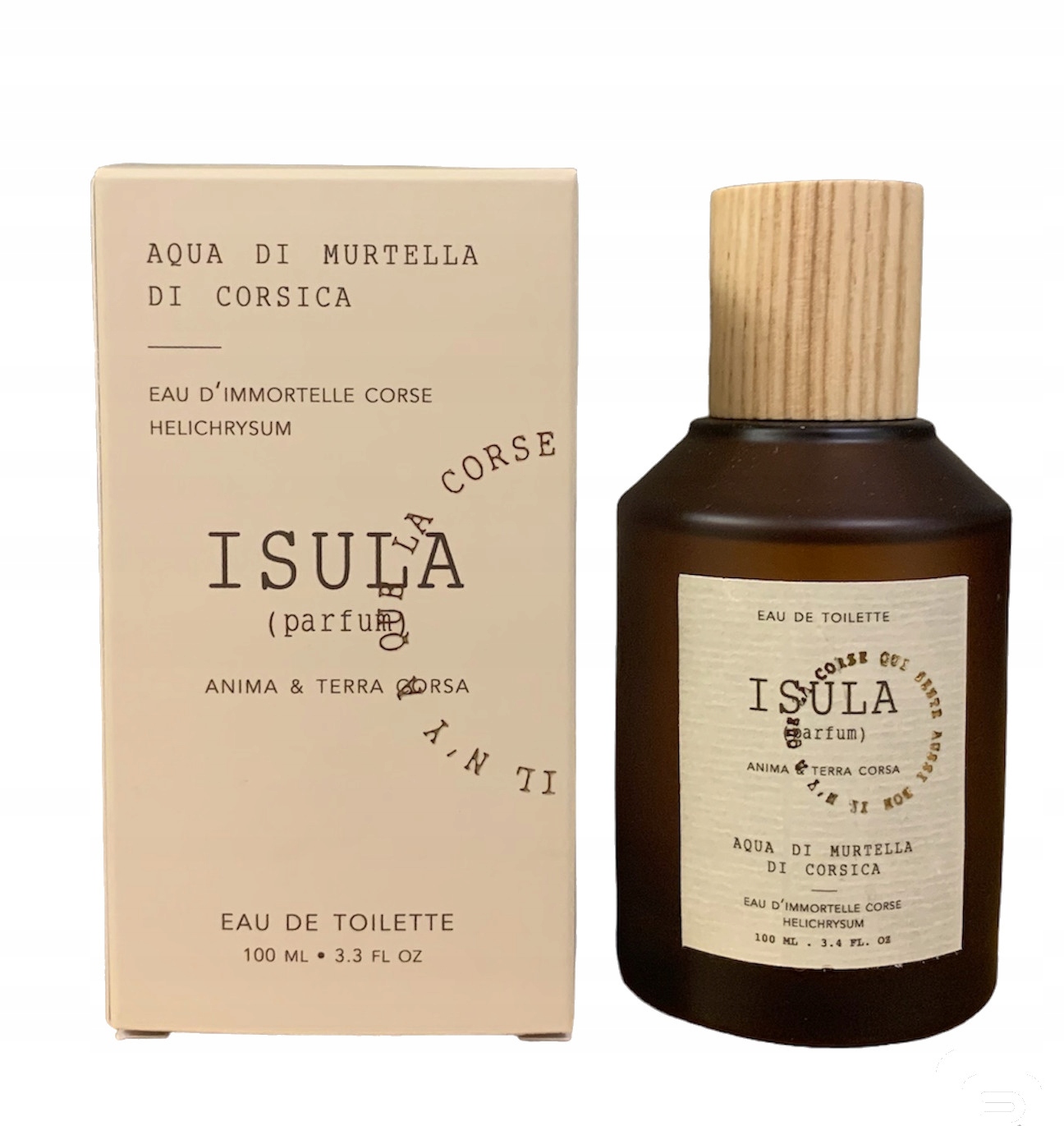 Isula: Toaletní voda „Voda ze slaměnky“ Aqua DI Murtella DI Corsica 100ml