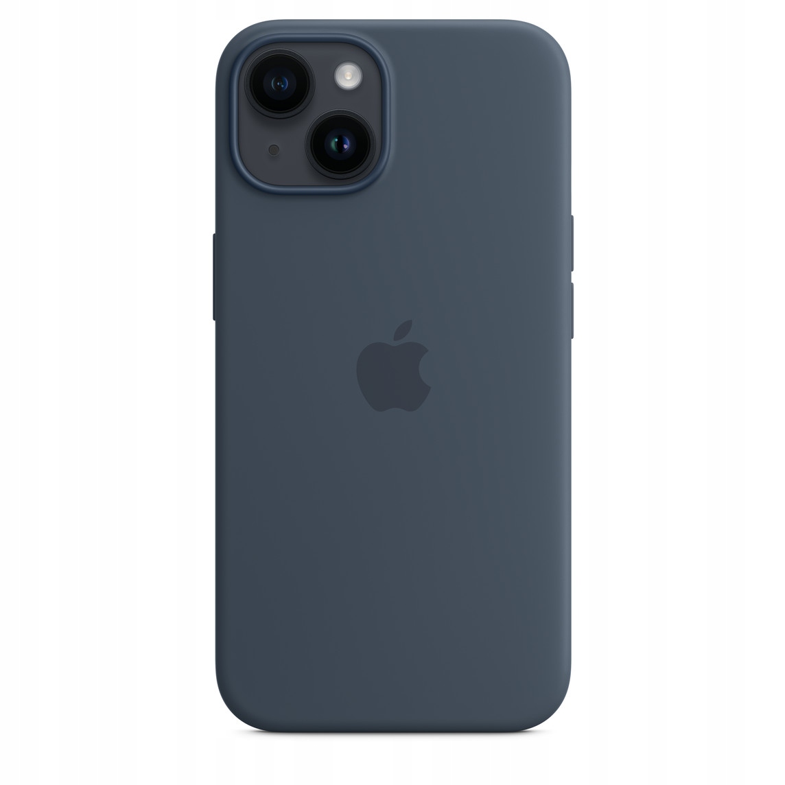 Silikonový kryt Magnetický iPhone 14 Storm Blue bouřkově modrý