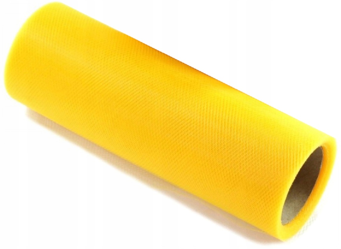 

Tiul w Rolce 15 cm x 9 m Żółty |7|
