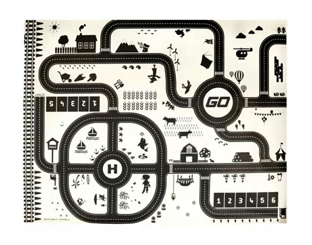 

ZA305B Mata Podłogowa Do Zabawy 83x57