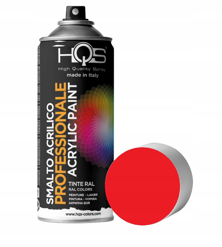 

Spray Lakier Hqs Uniwersalny Akrylowy Czerwony