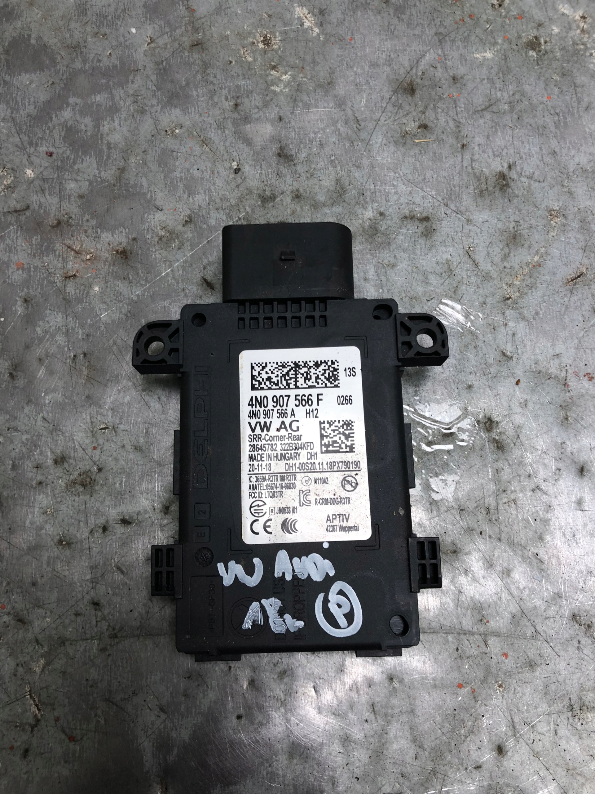 RADAR sensor ASYSTENTA supports VW AUDI 4N0907566F