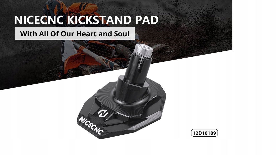 12D1018908 - Расширяемый наконечник боковой подножки Husqvarna KTM