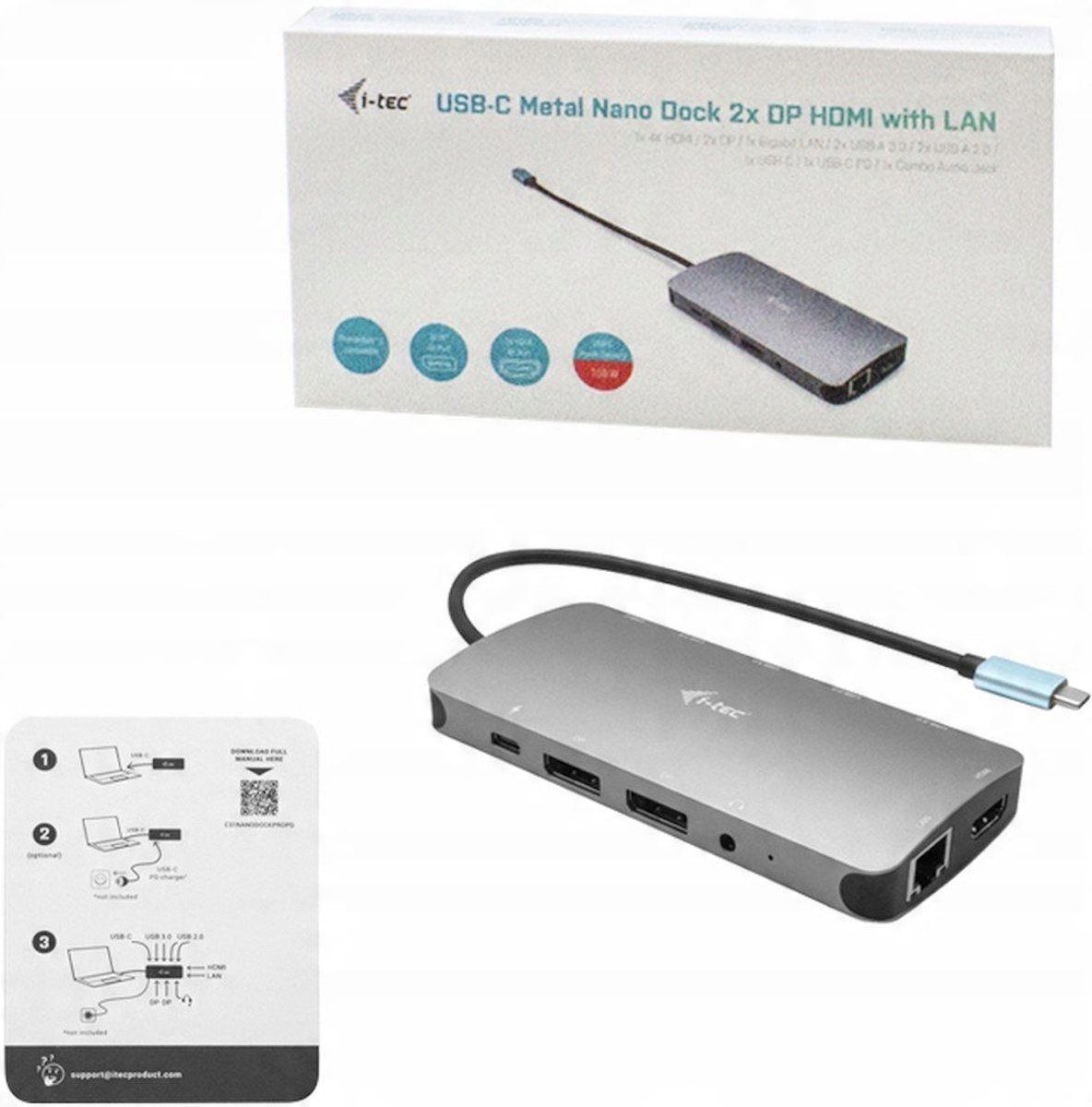  Док-станція I-TEC c31nanodockpropd виробник I-tec