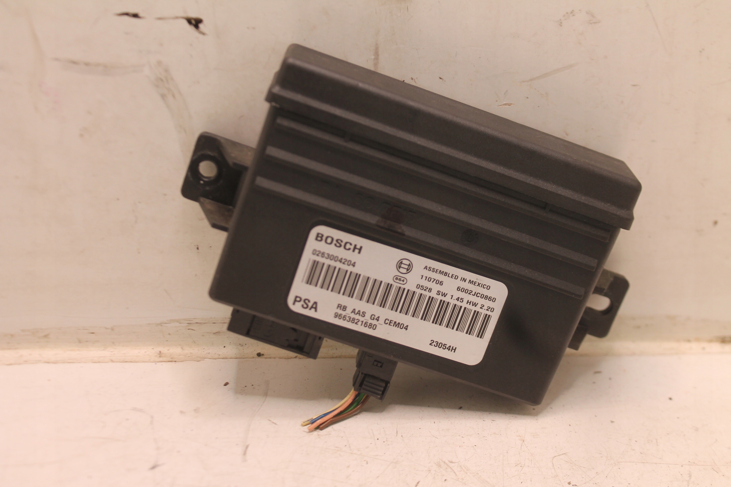 module control unit PDC 9663821680 CITROEN C4 PICASSO 06-13