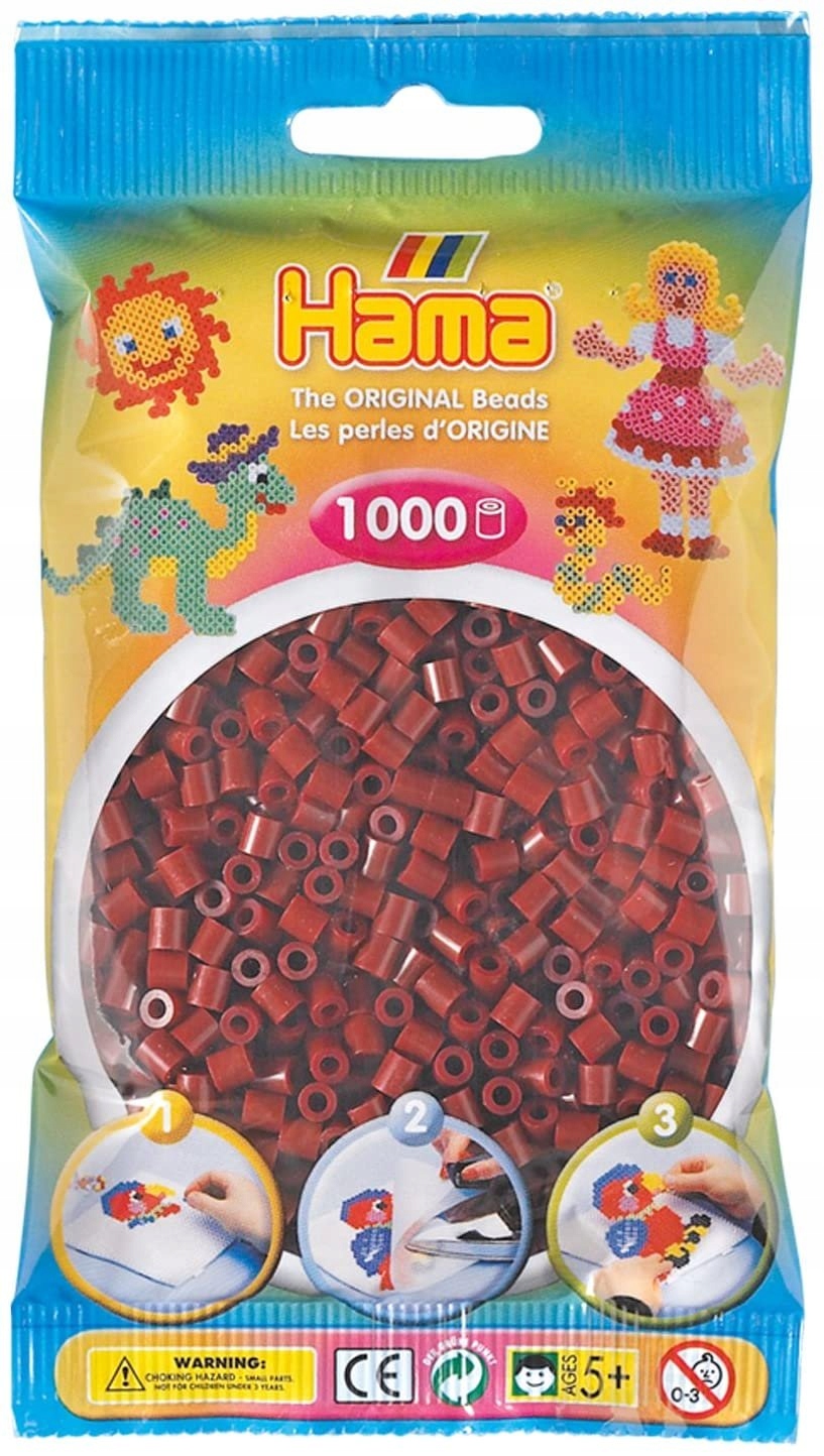 

Hama 207-30, burgundowe koraliki midi Krk
