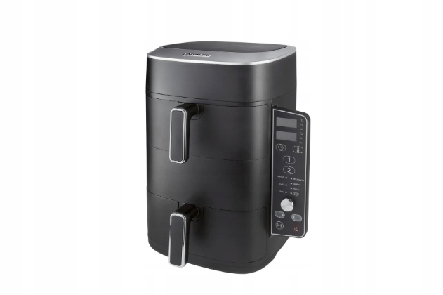 Bezkyslíková fritéza Airfryer Silvercrest Shfdv 2470 A1, 2 x 4,75 l