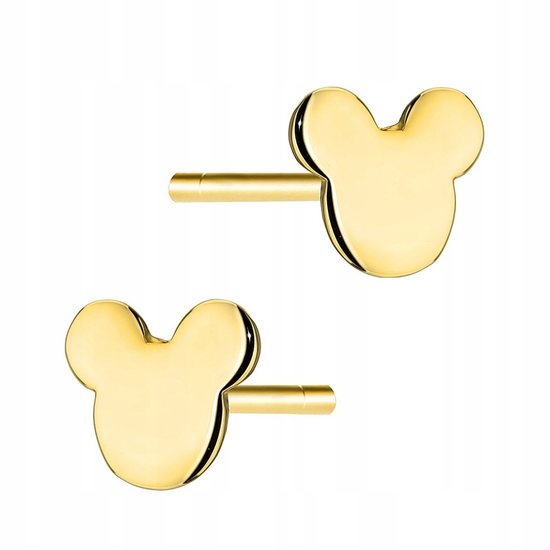 Jemné Zlaté Náušnice pr. 585 Myšky na tužku