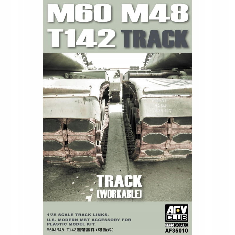 M48/M60 Tracks, Late Type, T-142 1:35 Afv Club 35010