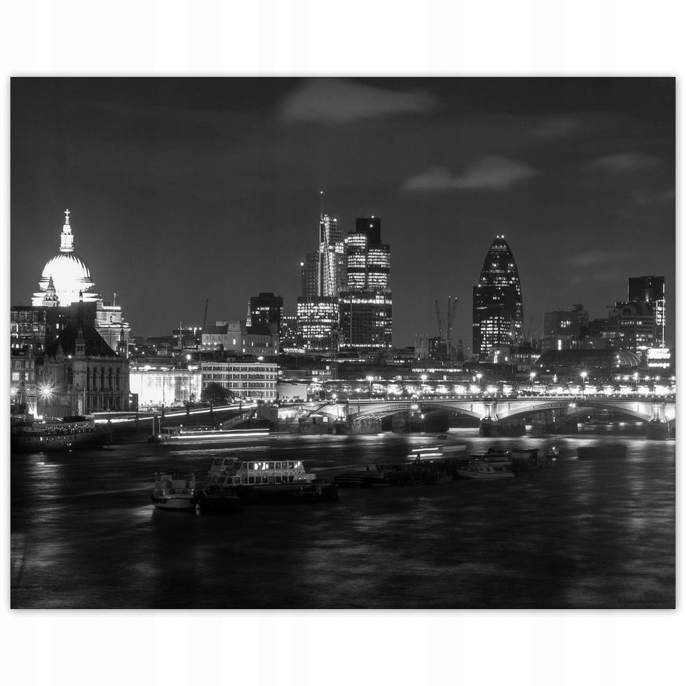 

Plakat 50x40 Londyński nocny pejzaż